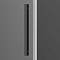 Душевой уголок Vincea Soft 90х195 VSS-3SO900CLGM, профиль вороненая сталь, стекло прозрачное - 2 изображение