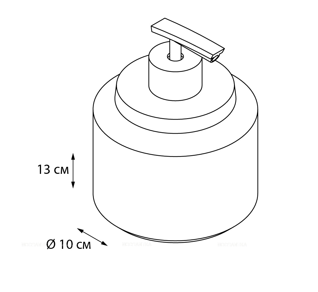 Дозатор для жидкого мыла FIXSEN Rich FX-251-1 - изображение 2