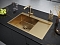 Мойка кухонная Paulmark Elde PM807851-BGL брашированное золото - изображение 3