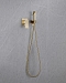 Гигиенический душ Abber Daheim AF8225G со смесителем, матовое золото - изображение 3