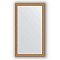 Зеркало в багетной раме Evoform Definite BY 3298 75 x 135 см, золотые бусы на бронзе 