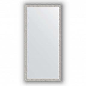 Зеркало в багетной раме Evoform Definite BY 3326 71 x 151 см, волна алюминий