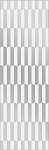 Керамическая плитка Cersanit Вставка Issa pattern серый 20х60