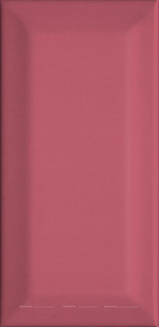 Плитка Kerama Marazzi  Клемансо розовый грань 7,4х15