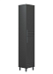 Шкаф-пенал Corozo Терра 35 см SD-00001325 графит матовый - 2 изображение