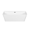 Акриловая ванна 170х75 см Sancos Square FB14 белая - 2 изображение