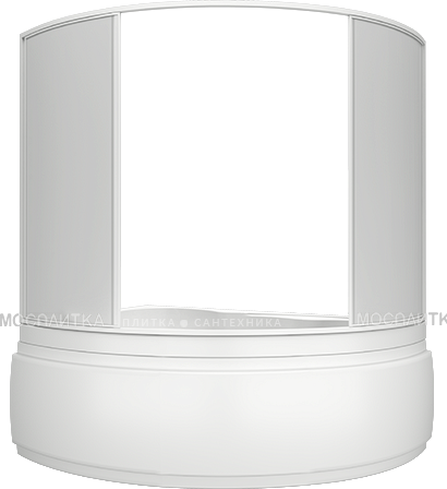 Шторка для ванны Bas Лагуна пластик Вотер - изображение 2