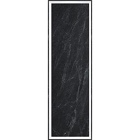 Шкаф-пенал Jorno Charm 115 см, Cha.04.115/P/Bm, черный мрамор
