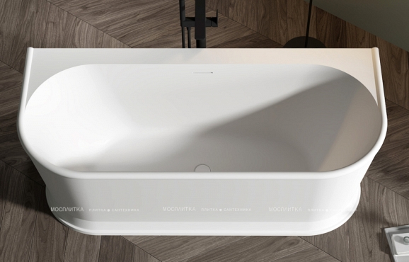 Акриловая ванна Abber 170х80 см AB9276, белый - 2 изображение