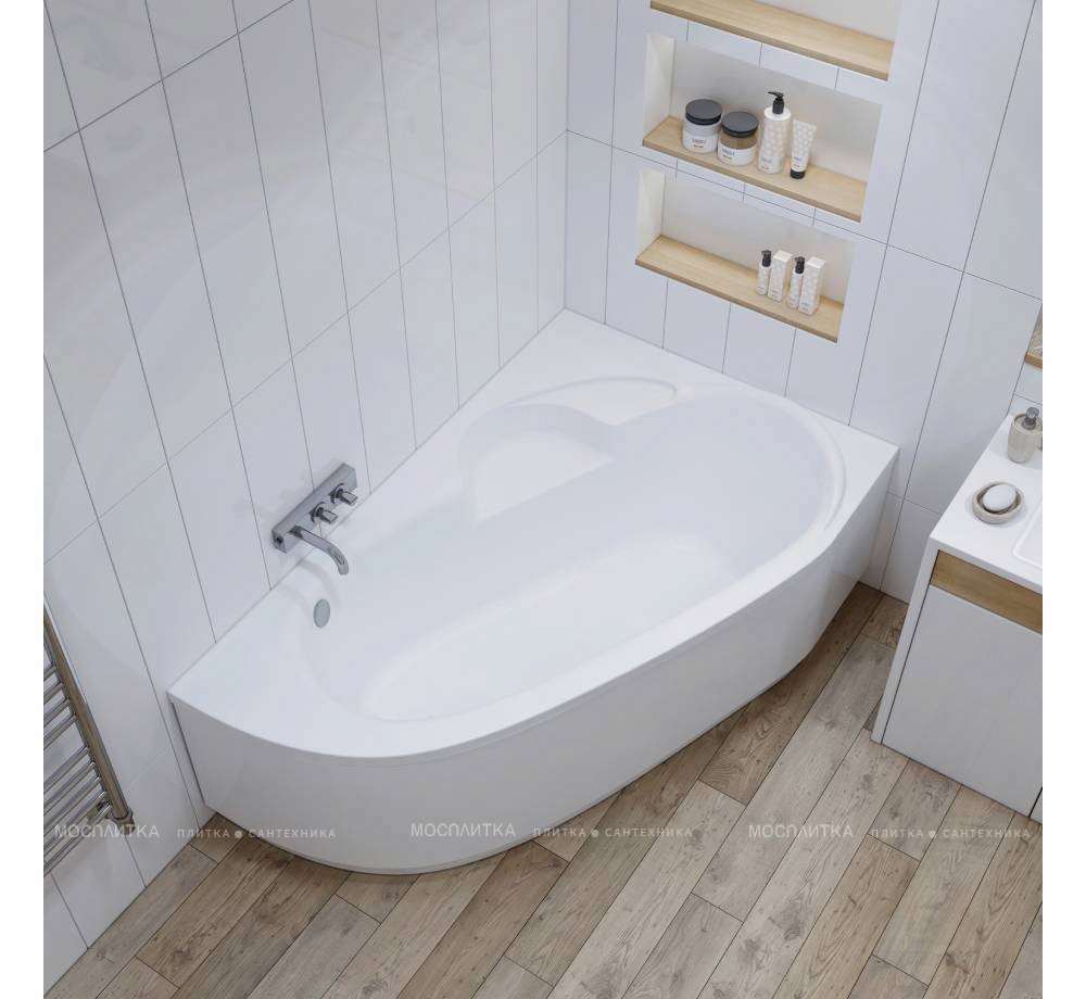 Акриловая ванна Lavinia Boho Bell Pro, 170x110 левая, S4-370217PL - изображение 3