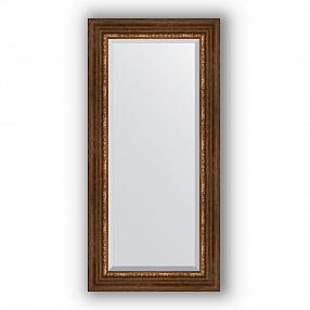 Зеркало в багетной раме Evoform Exclusive BY 3491 56 x 116 см, римская бронза
