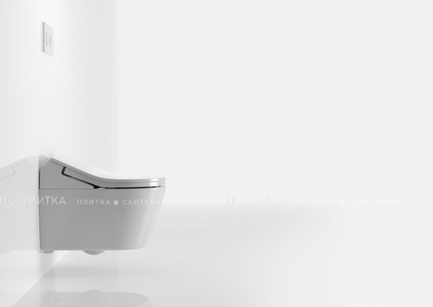 Унитаз подвесной безободковый Toto Washlet RP CW542EY, белый глянцевый - изображение 4