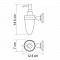 Дозатор жидкого мыла, навесной Wasserkraft Ammer K-7099 - 3 изображение
