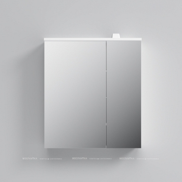 Зеркальный шкаф Am.Pm Spirit 2.0 M70AMCL0601WG правый 60 см белый глянец с подсветкой - 3 изображение