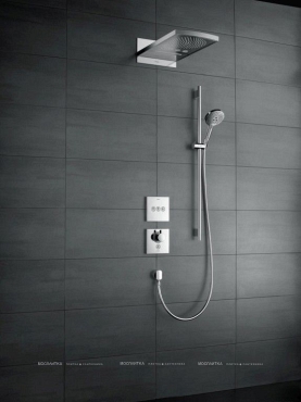 Термостат для душа Hansgrohe ShowerSelect Highfow 15761000 - 2 изображение