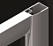 Шторка для ванны Radaway Vesta DWD 140 см 203140-06 стекло рифленое, профиль хром - 2 изображение