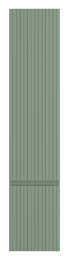 Шкаф-пенал Brevita Victory 35 см VIC-05035-080L левый, зеленый - 2 изображение