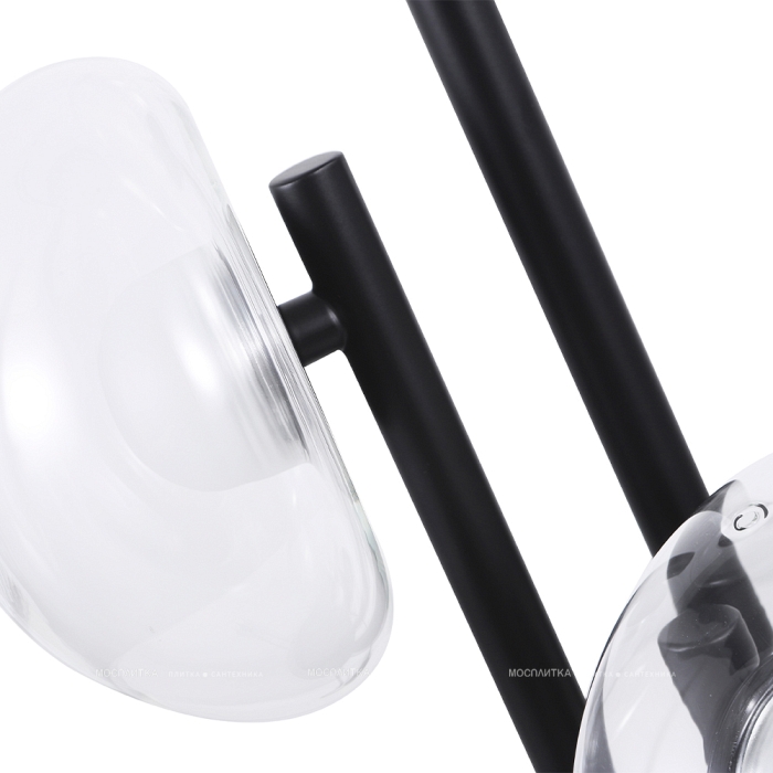Настольная лампа Crystal Lux BOSQUE LG3 BLACK/TRANSPARENT - 4 изображение