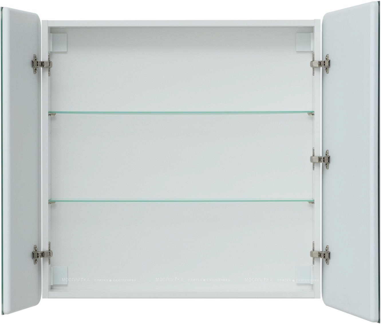 Зеркальный шкаф Aquanet Оптима 80 с LED подсветкой - изображение 6