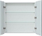 Зеркальный шкаф Aquanet Оптима 80 с LED подсветкой - 6 изображение