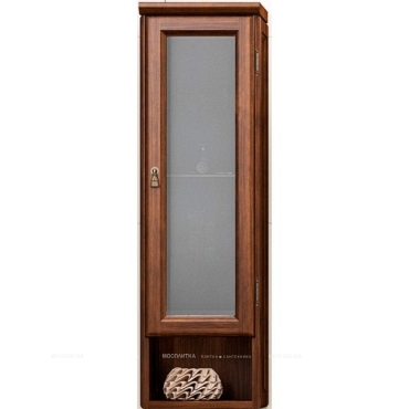 Шкаф подвесной Opadiris Клио 30 R орех антикварный с матовым стеклом