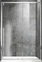 Душевая дверь Vincea Lugano 160x195 см, VDS-1L160CL-1, профиль хром, стекло прозрачное