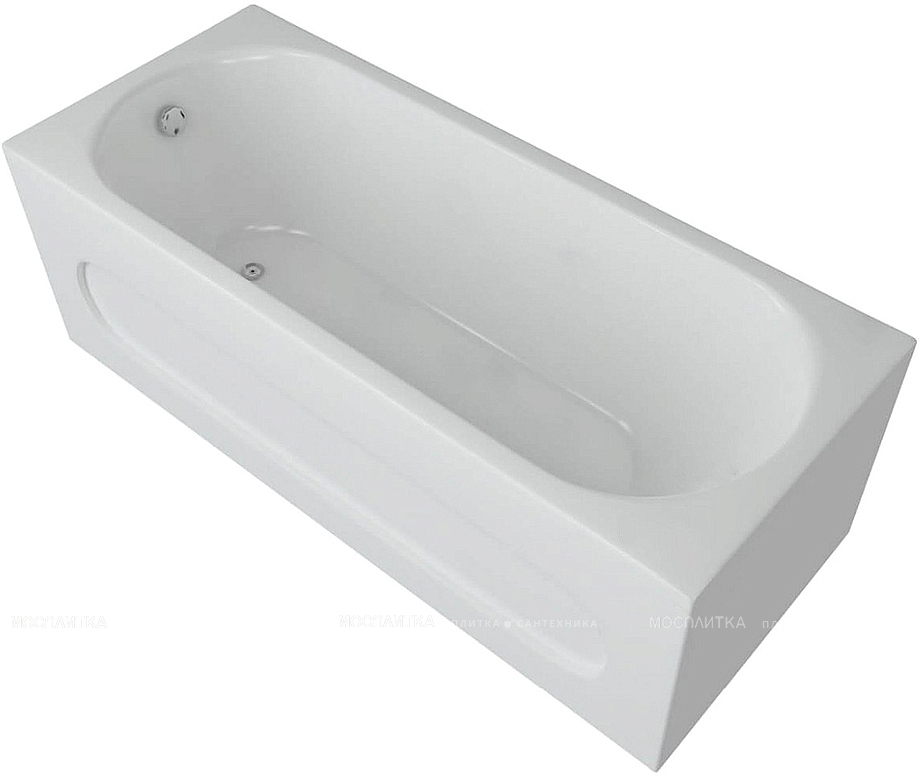 Акриловая ванна 180х80 см Azario Felisa AV.0040180 белая - изображение 2