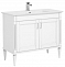 Комплект мебели для ванной Aquanet Селена 105 белый/серебро 2 двери - 5 изображение