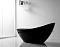 Акриловая ванна 184х79 см Abber AB9233MB матовый черный - 3 изображение