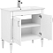 Комплект мебели для ванны Aquanet Селена 70 см, белая, серебро - изображение 6