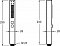 Душевая лейка Jacob Delafon Shift+ E21336-BN 2 режима, d 2,8 см., серый - 2 изображение