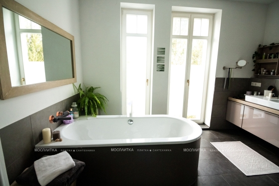 Смеситель для ванны с душем GPD Gildo Colored MBB165-S-R матовый черный / розовое золото - 6 изображение