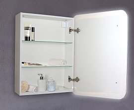 Зеркальный шкаф Azario Фиджи 60 см LED-00002363 с подсветкой