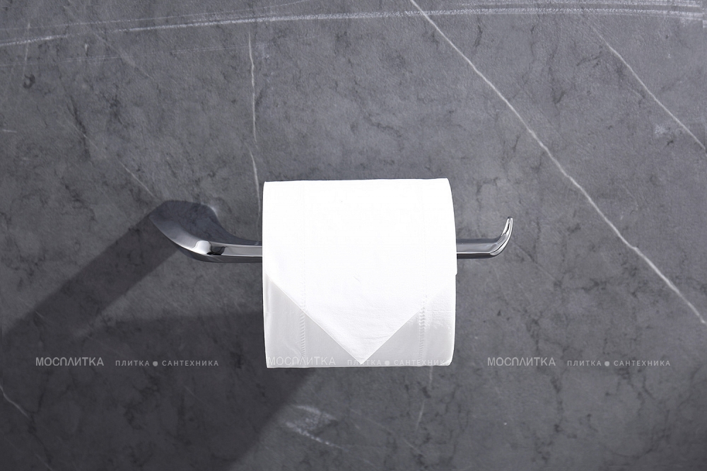 Держатель туалетной бумаги Abber Nord AA1531 хром - изображение 2