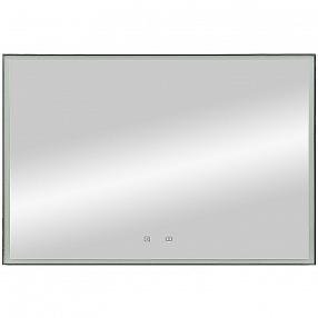 Зеркало Art&Max Arezzo 120 см AM-Are-1200-800-DS-FC-H-Nero с подсветкой, черный