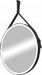 Зеркало Art&Max Milan 100 см AM-Mil-1000-DS-F-Nero с подсветкой, черный - изображение 2