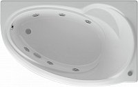 Акриловая ванна Aquatek Бетта 170х97 см BET170-0000011 с гидромассажем, белый