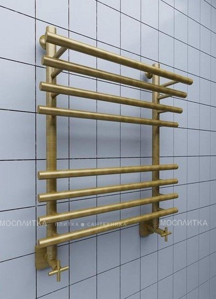 Полотенцесушитель водяной Nika Bamboo ЛБ-3 100/40 бронза - изображение 4