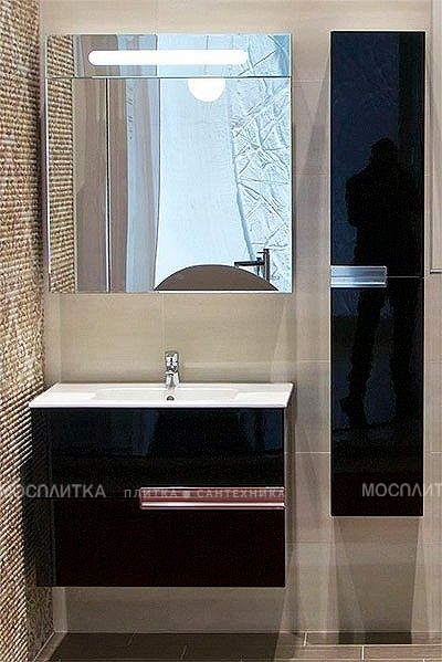 Зеркальный шкаф Roca Victoria Nord Black Edition 80 - изображение 2