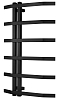 Полотенцесушитель электрический Secado Милето 80х50 см 4673739253533 R, черный матовый - 2 изображение
