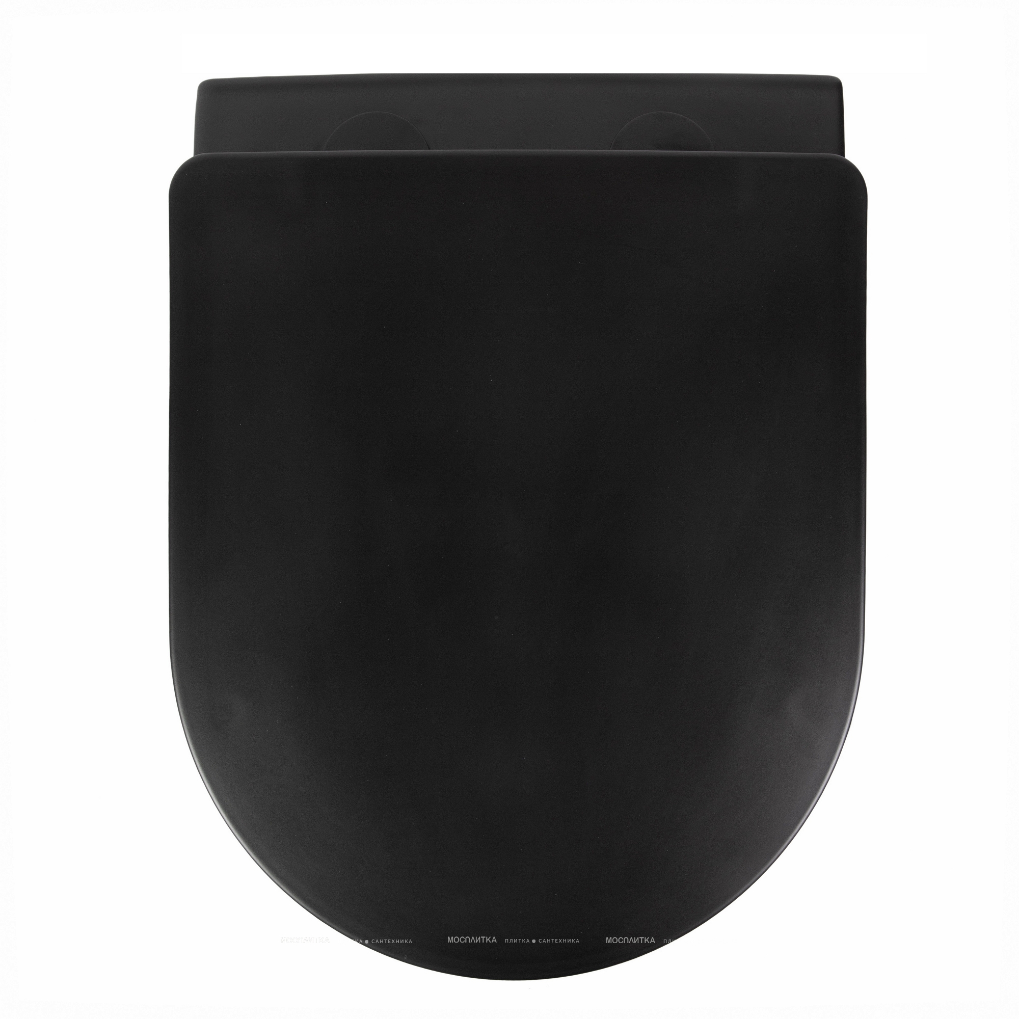 Унитаз подвесной безободковый Bond F01-108 с крышкой-сиденьем микролифт, черный - изображение 13