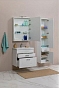 Комплект мебели для ванной Aquanet Рондо 60 2 ящика зеркало Камерино белый - 7 изображение