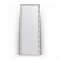 Зеркало в багетной раме Evoform Definite Floor BY 6005 78 x 197 см, соты алюминий