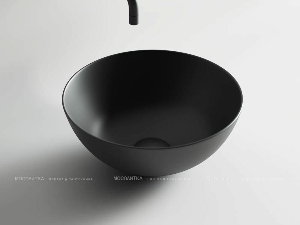 Рукомойник Ceramica Nova Element 35,8 см CN6004, черный матовый - изображение 4