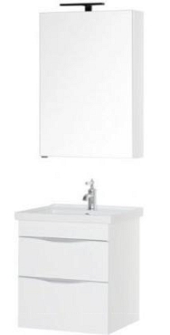 Комплект мебели для ванной Aquanet Эвора 60 белый - 3 изображение
