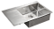 Мойка кухонная Paulmark Atlan PM217851-BSR брашированная нержавеющая сталь - 2 изображение