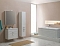 Комплект мебели для ванной Aquanet Рондо 60 2 ящика зеркало Камерино белый - 6 изображение