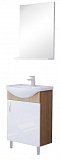Комплект мебели для ванной Grossman Eco Line ЭКО-52 3 в 1, белый-дуб сонома