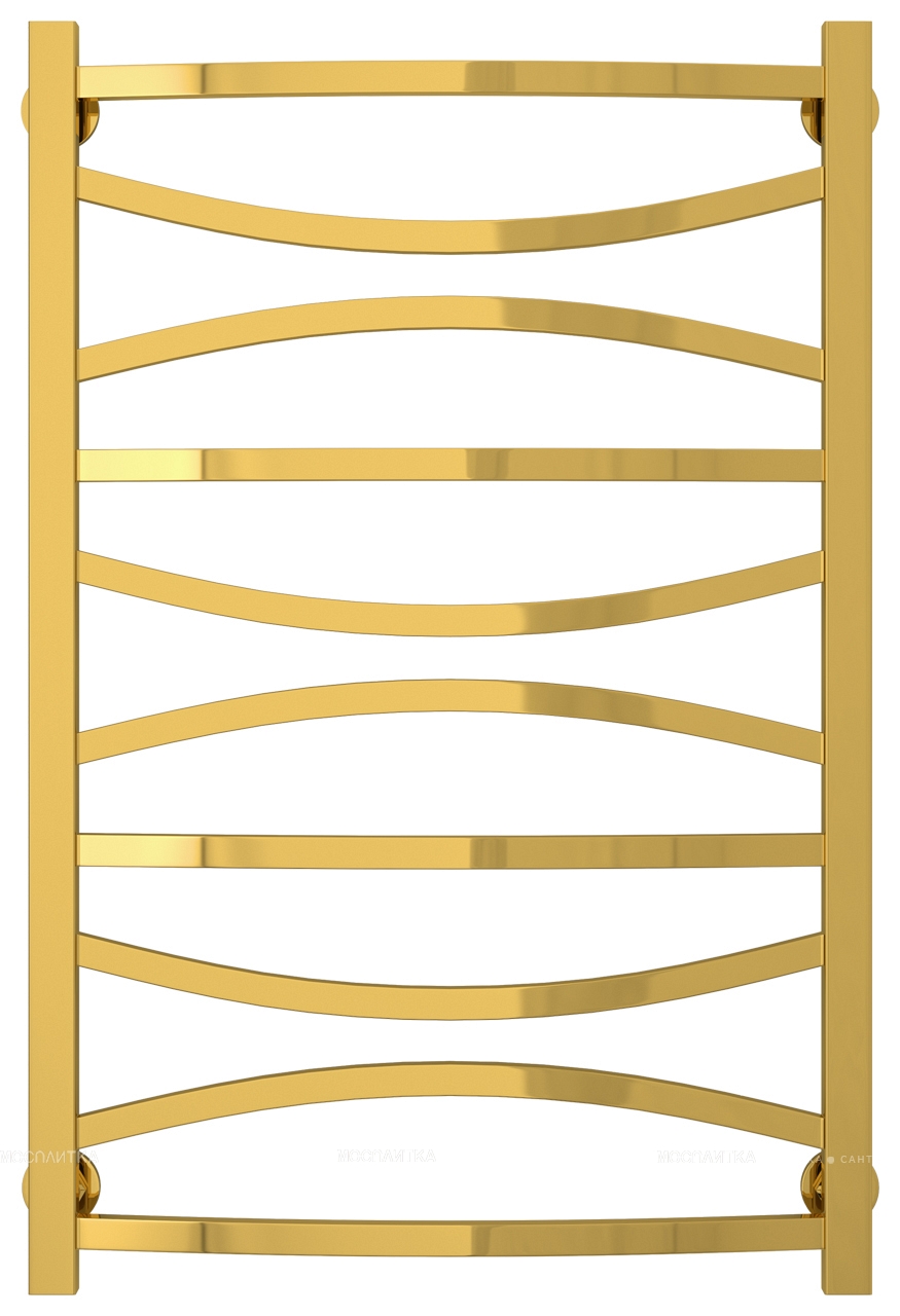Полотенцесушитель водяной Сунержа Ажур 80х50 см 03-0255-8050 золото - изображение 2