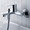 Смеситель Duravit A.1 A15230000010 для ванны с душем, хром - 2 изображение